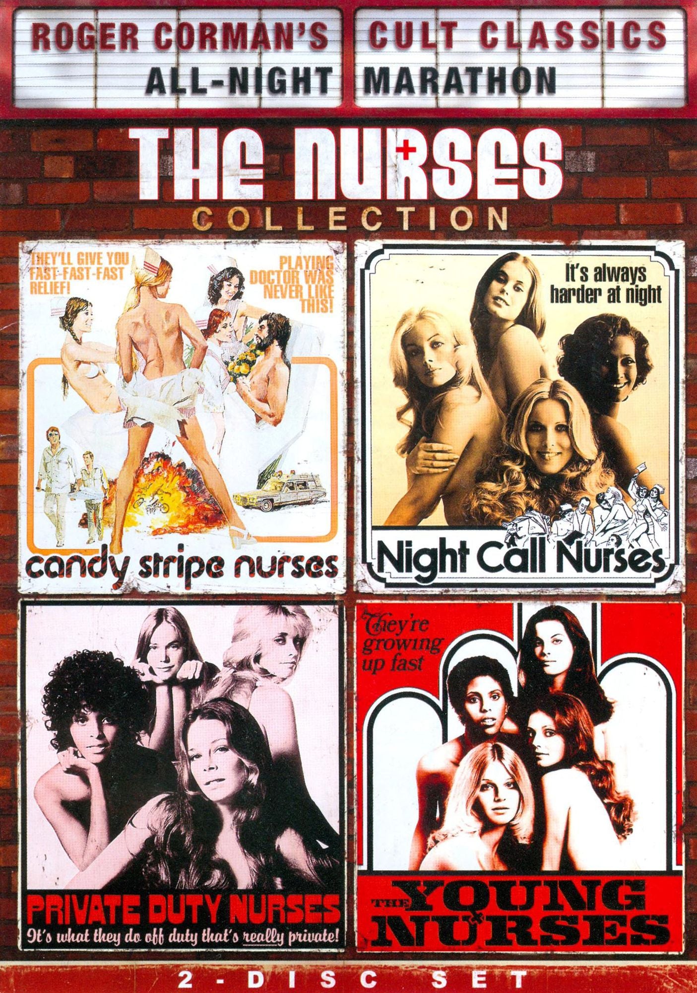 Roger Corman Cult Classics All-Night Marathon: The Nurses Collection [2 Discs]
