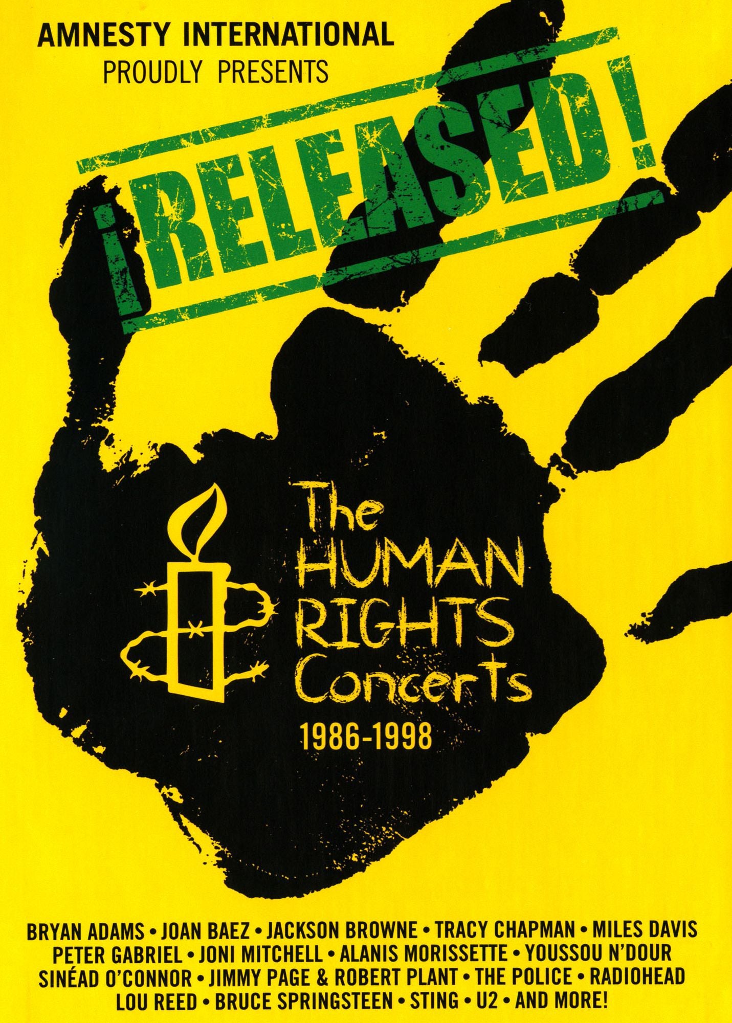 Human Rights Concerts 1986-1998