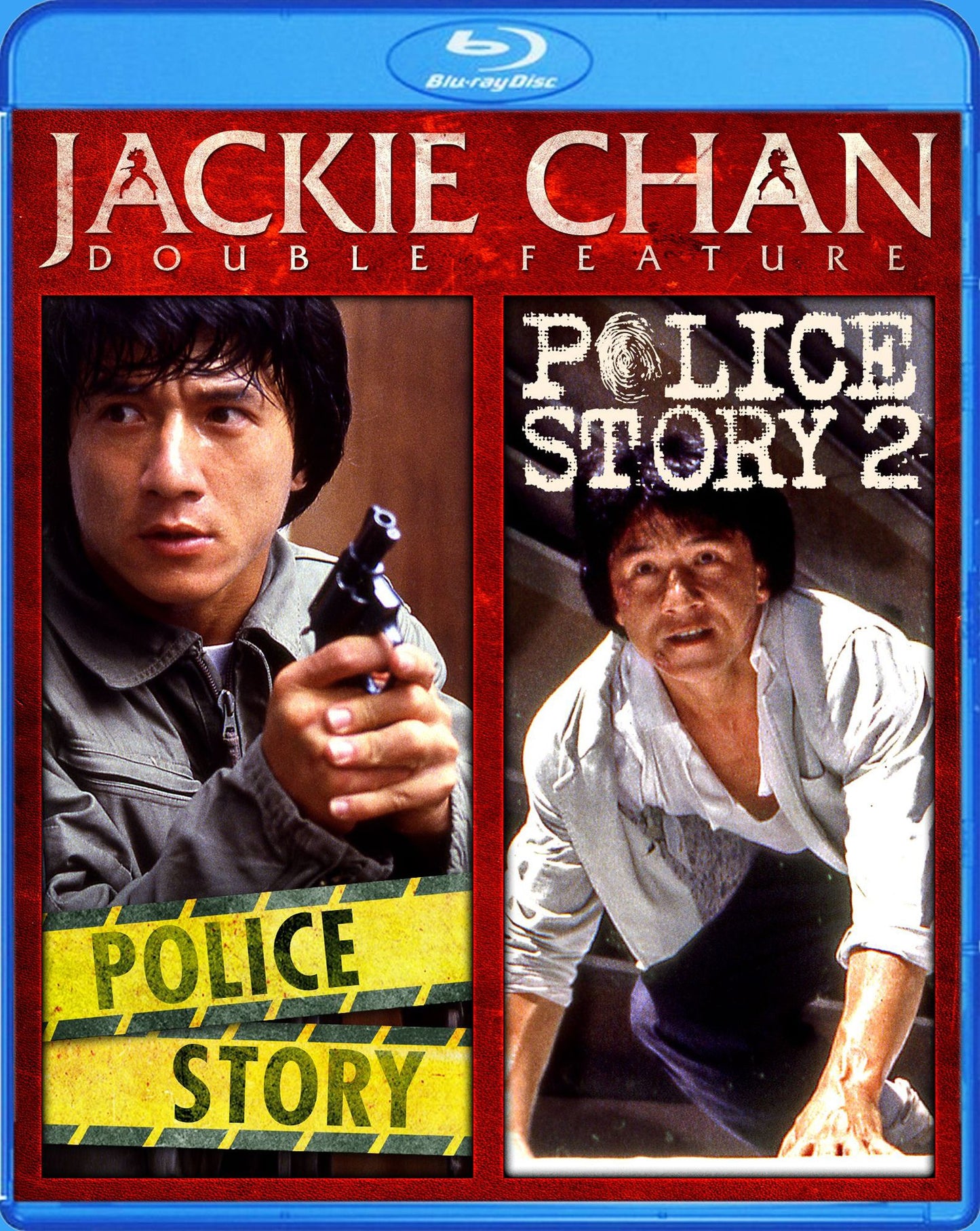Jackie Chan Double Feature: Police Story/Police Story 2 [Blu-ray]