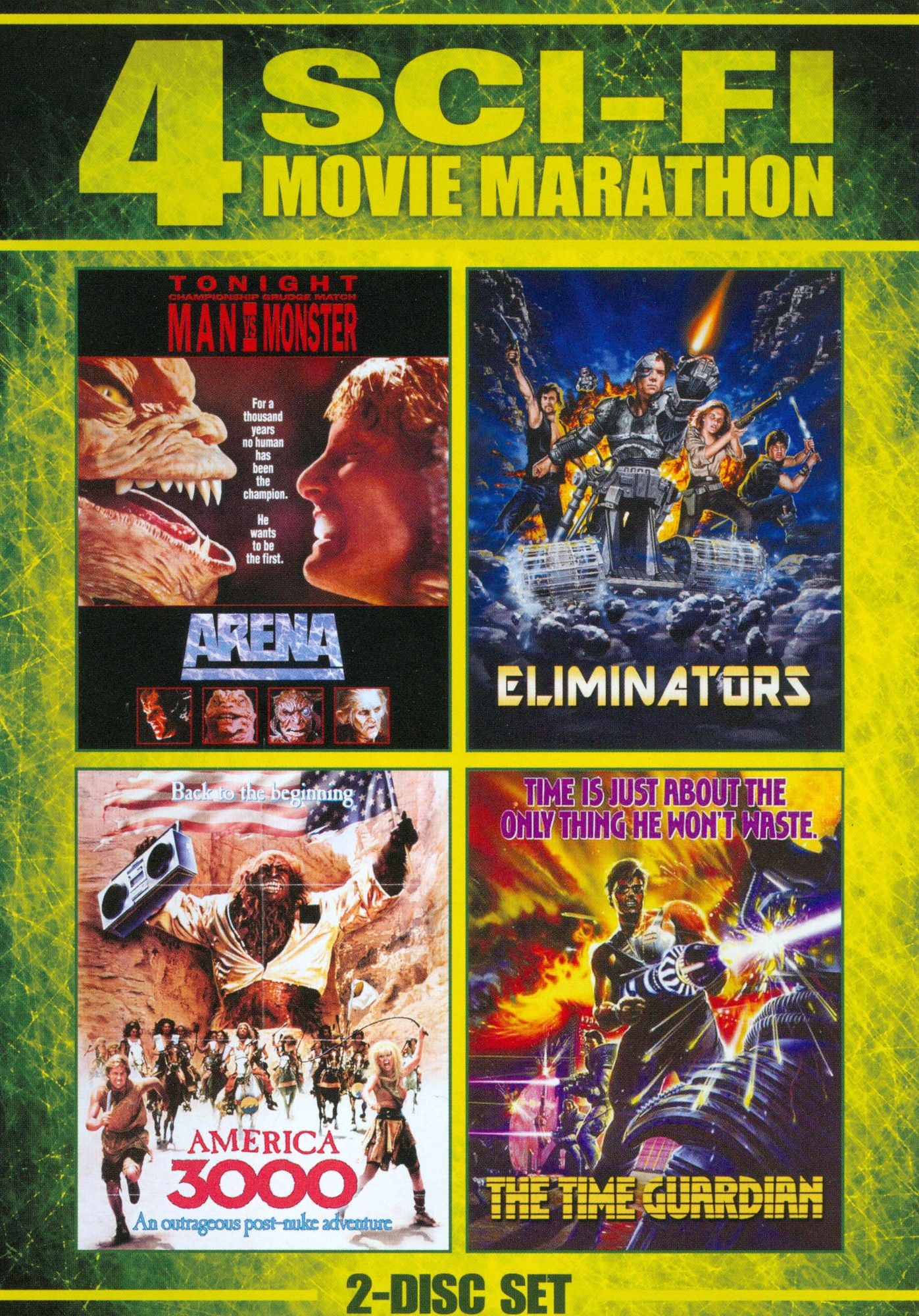 Sci-Fi 4 Movie Marathon [2 Discs]