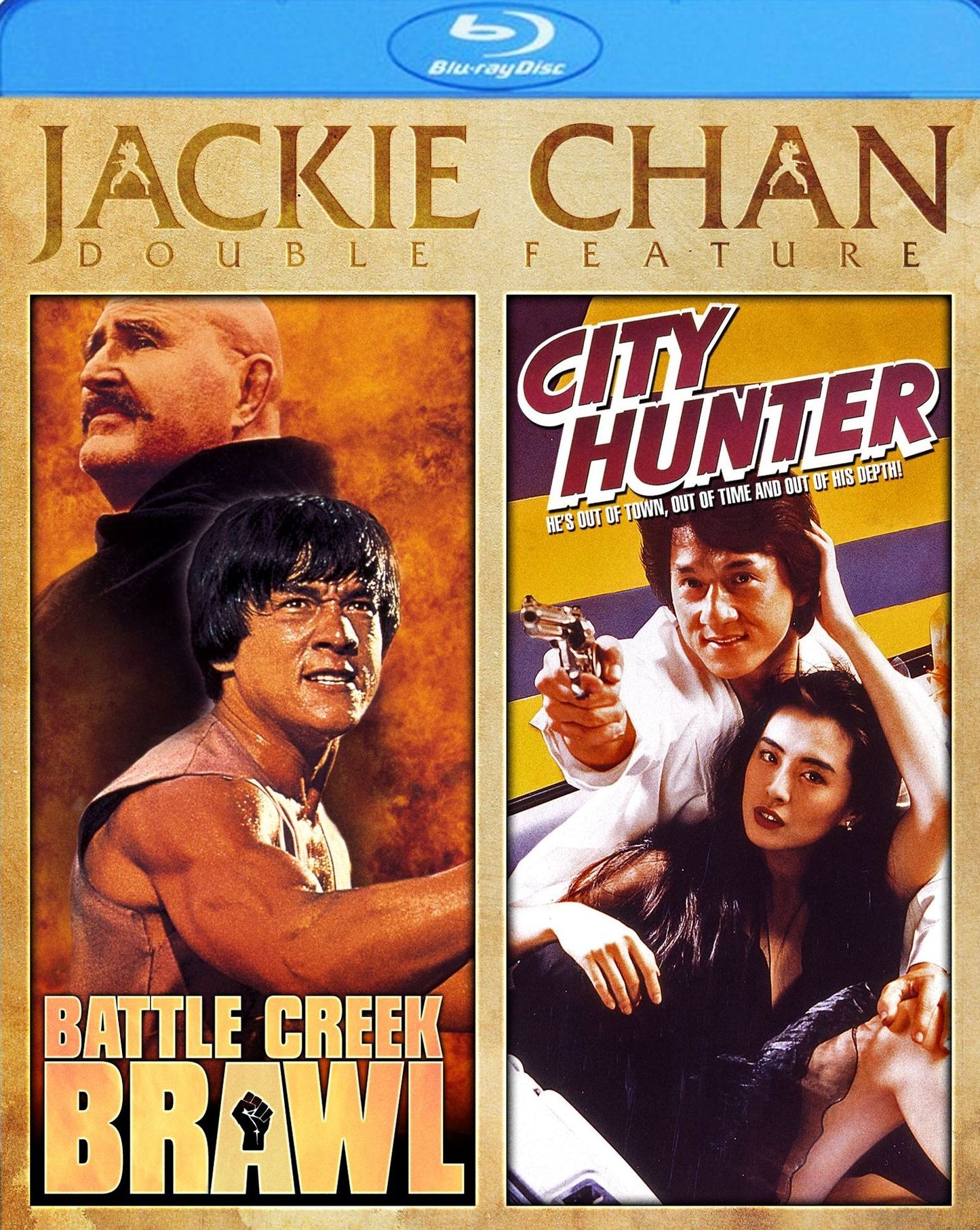 Jackie Chan Double Feature: Battle Creek Brawl/City Hunter [Blu-ray]