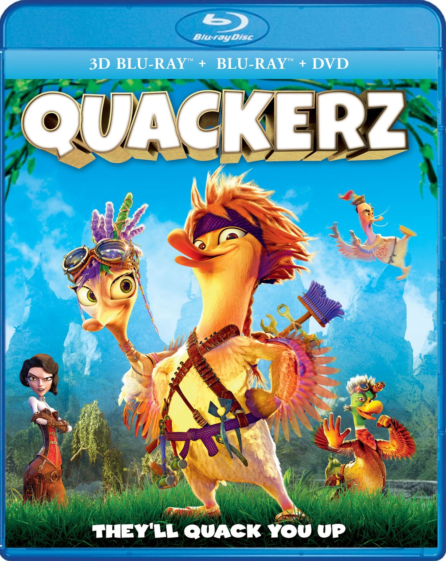 Quackerz [3D] [Blu-ray] [2 Discs]