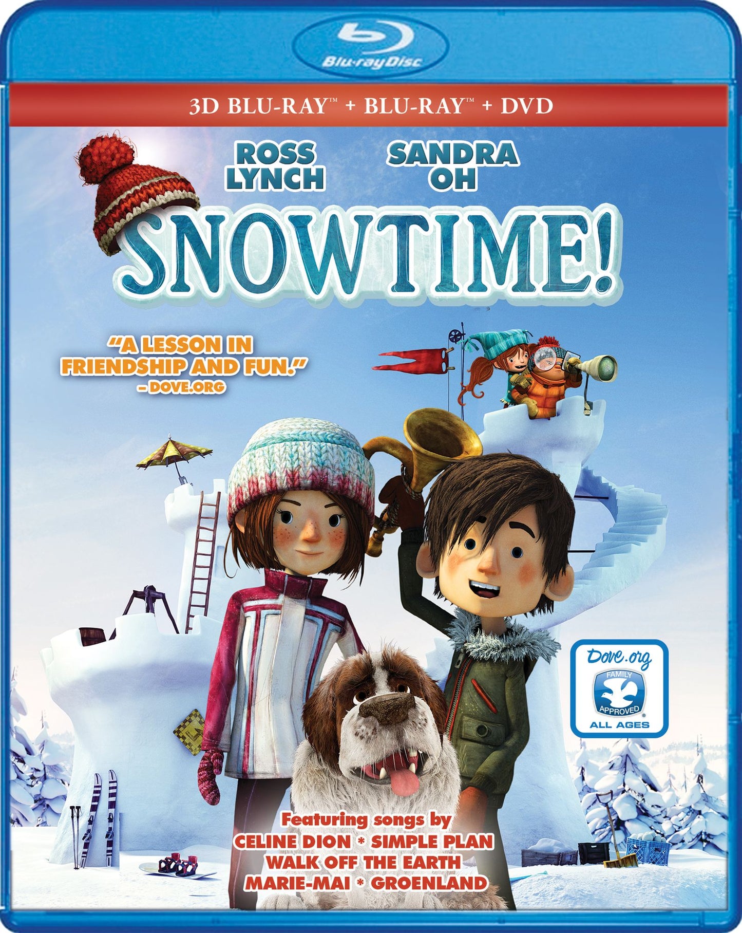 Snowtime! [Blu-ray] [2 Discs]