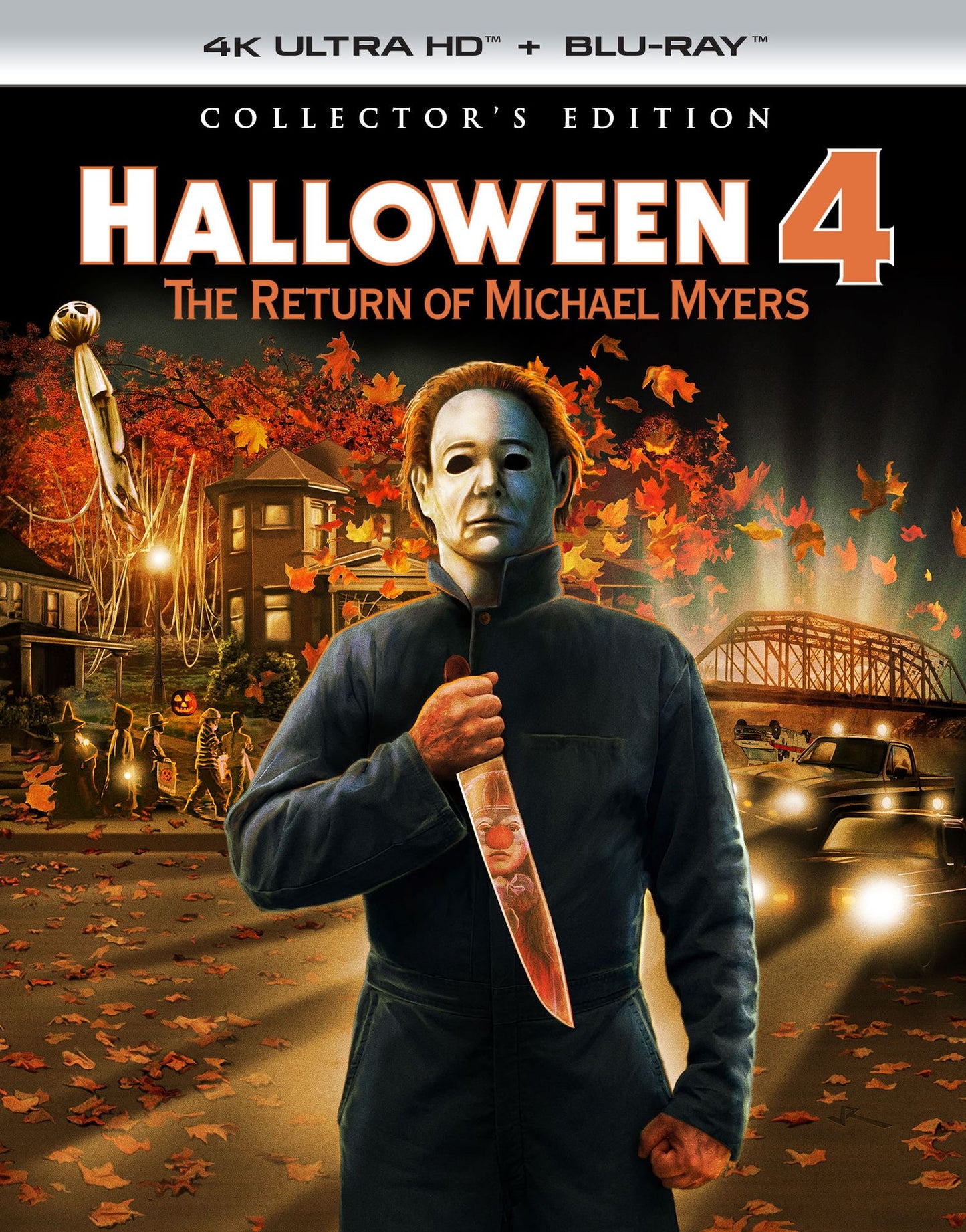 Halloween 4: The Return of Michael Myers [4K Ultra HD Blu-ray/Blu-ray]