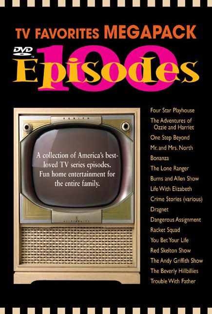 TV Favorites Megapack: 100 Episodes [9 Discs]