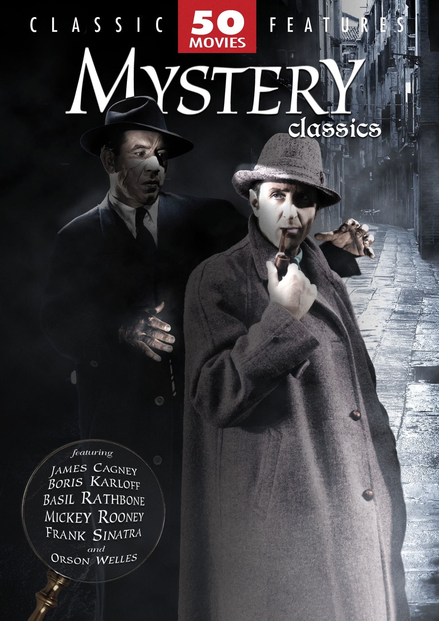 Mystery Classics: 50 Movie Pack [12 Discs]