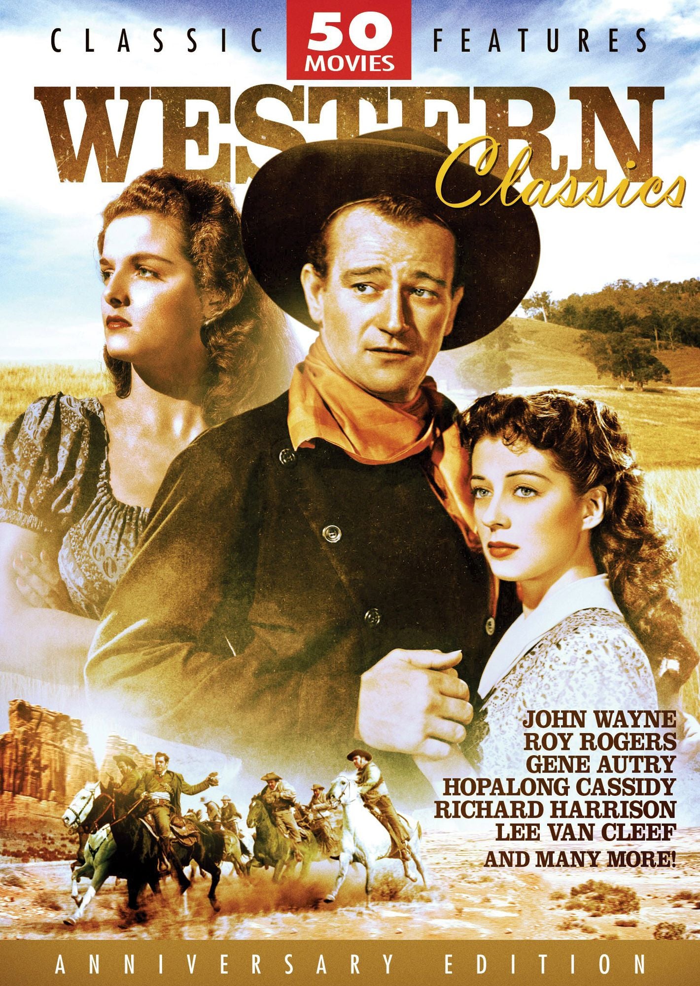 Western Classics: 50 Movie Pack [12 Discs]