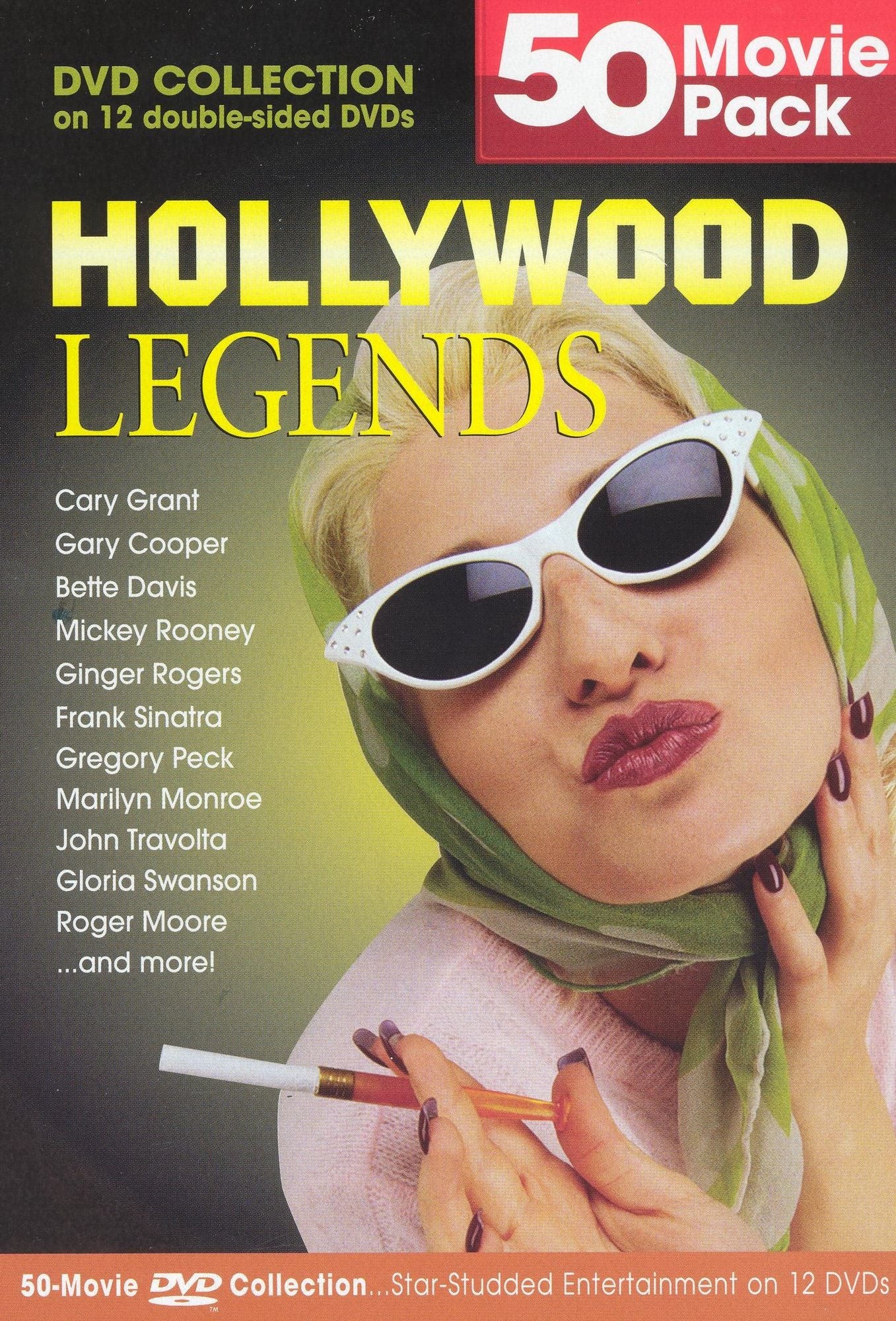 Hollywood Legends Collection: 50 Movie Pack [12 Discs]