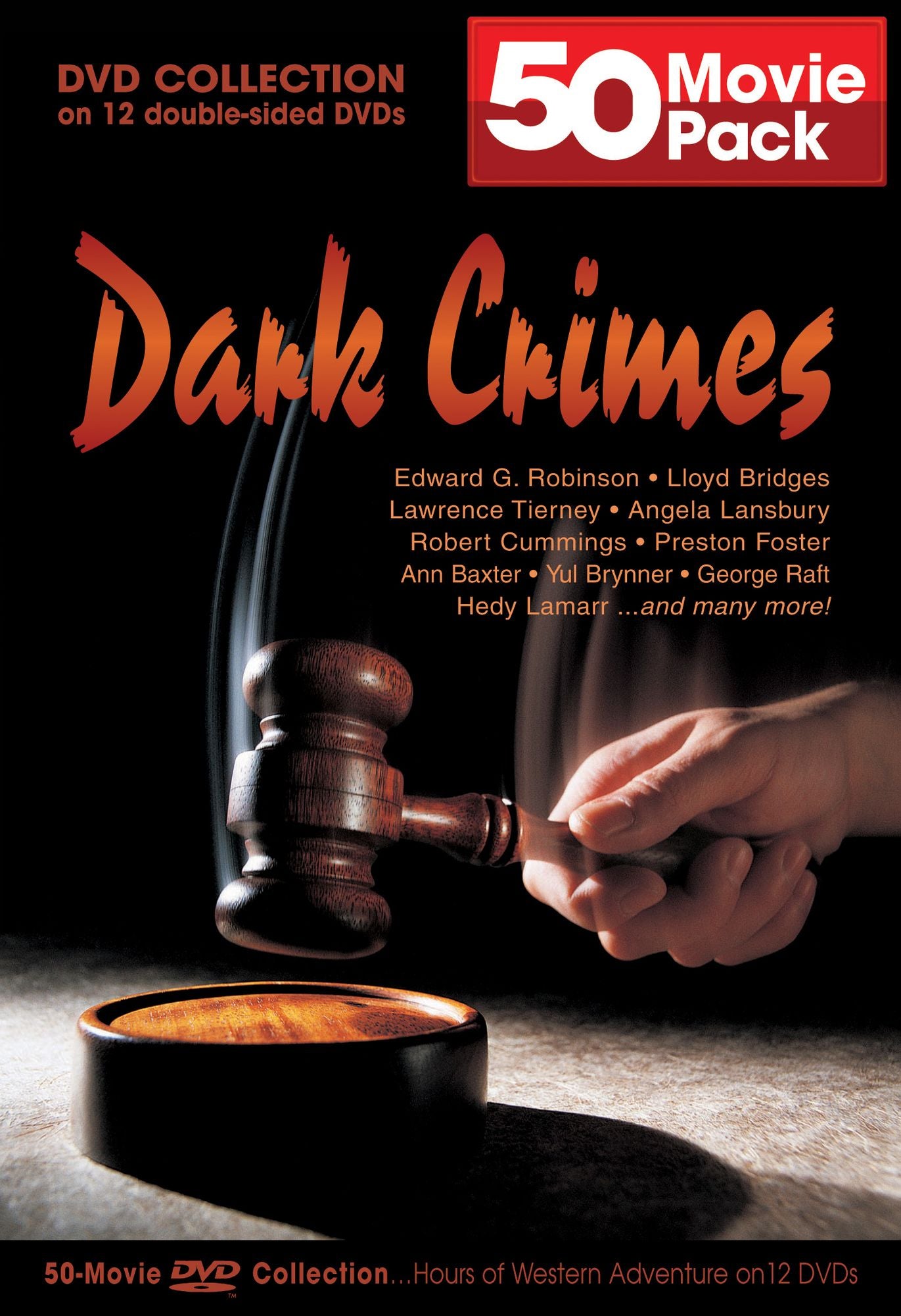 Dark Crimes: 50 Movie Pack [12 Discs]