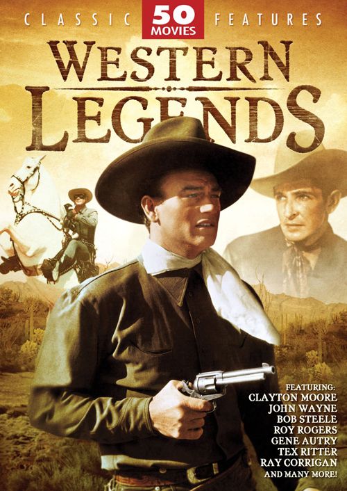 Western Legends 50 Movie Pack [12 Discs]