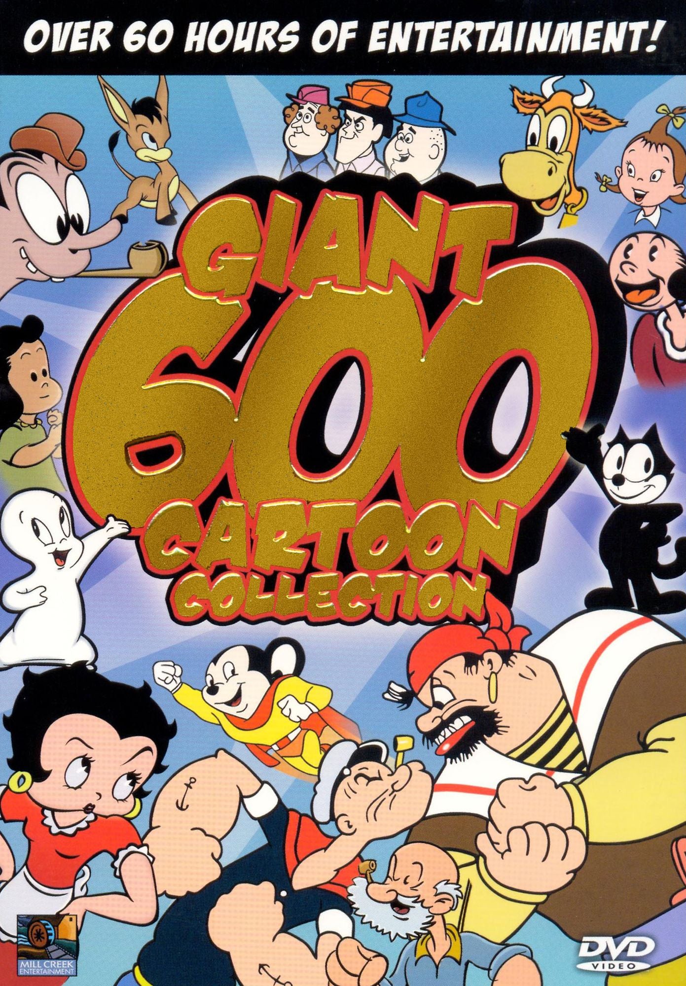 Giant 600 Cartoon Collection [12 Discs]