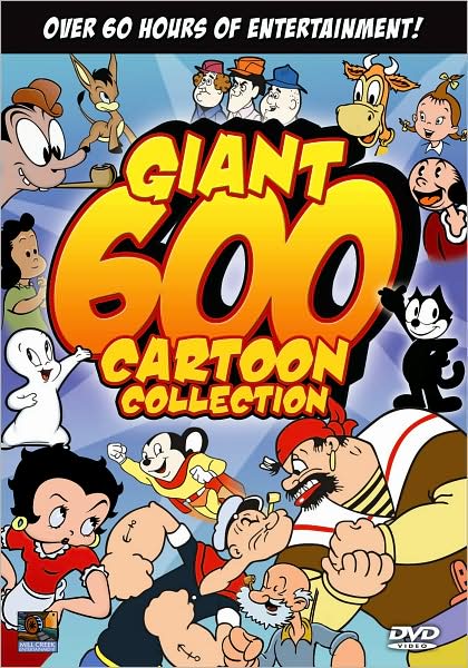 Giant 600 Cartoon Collection [12 Discs]