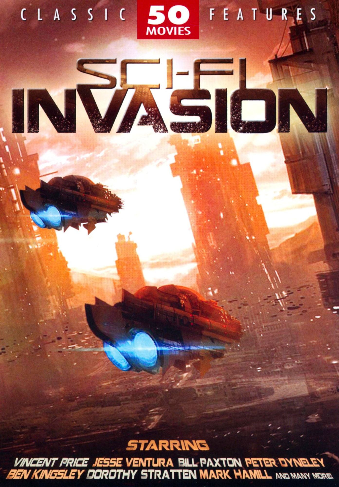 Sci-Fi Invasion: 50 Movies [12 Discs]