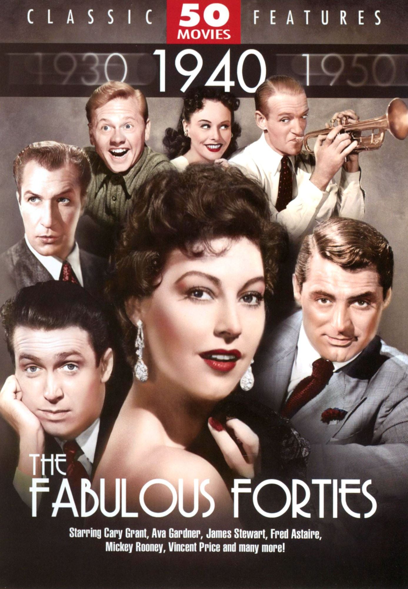 The Fabulous Forties: 50 Movies [12 Discs]
