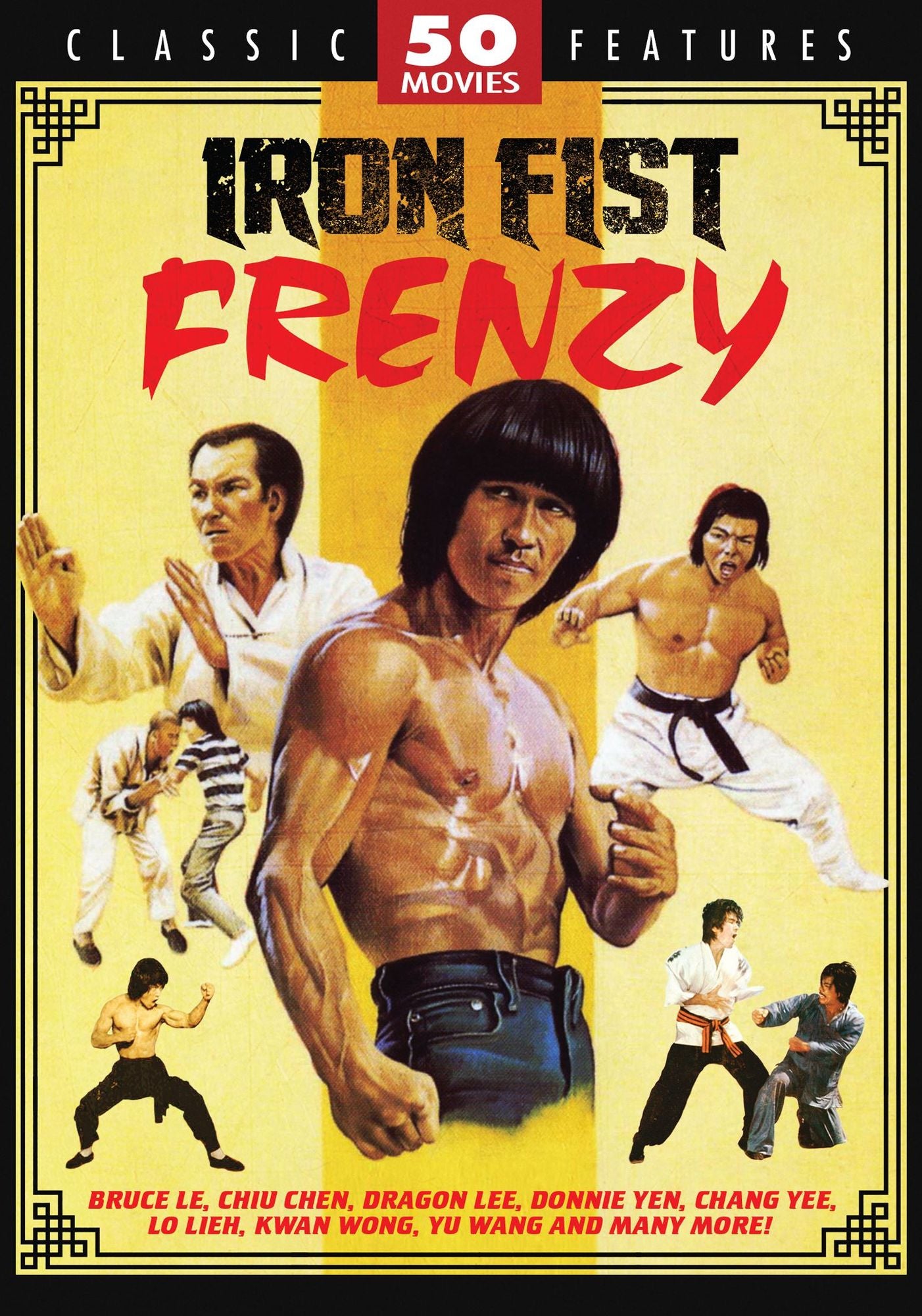Iron Fist Frenzy: 50 Movie Collection