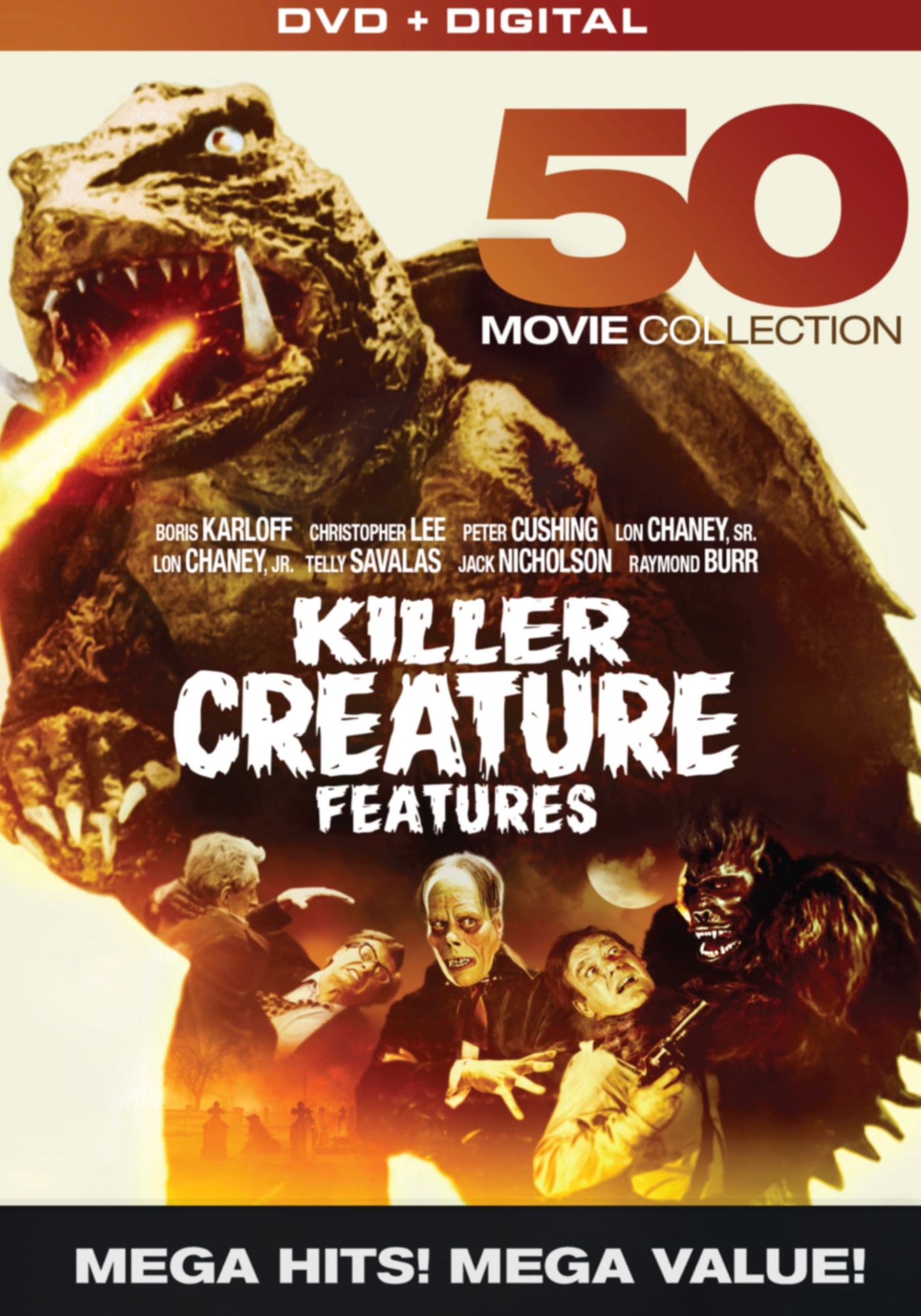 Killer Creature Features: 50 Movie Megapack