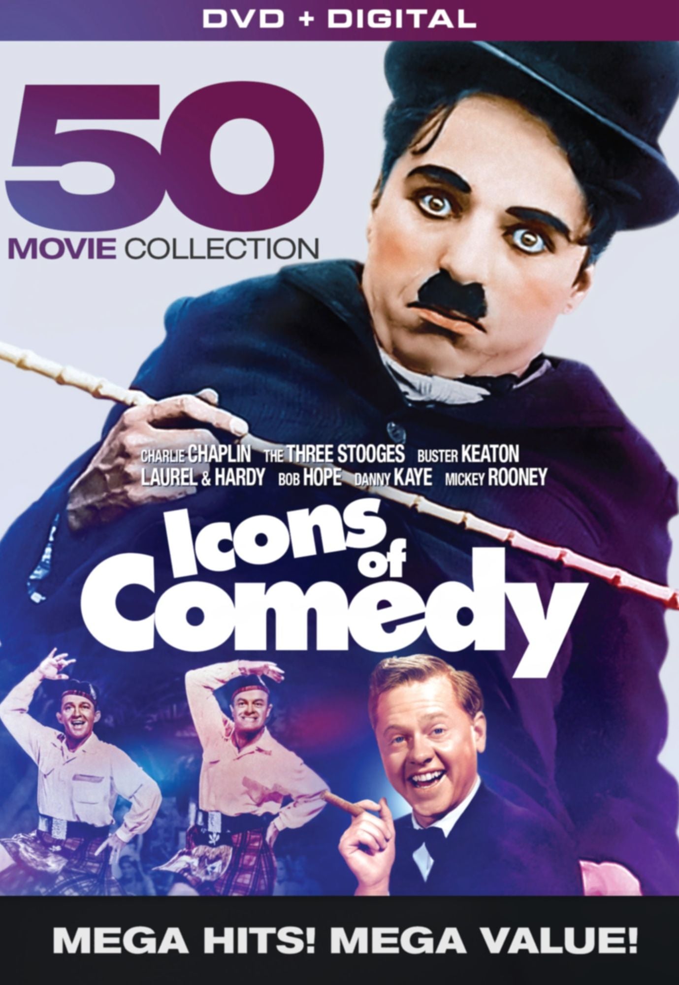 Icons of Comedy: 50 Movie Collection [10 Discs]
