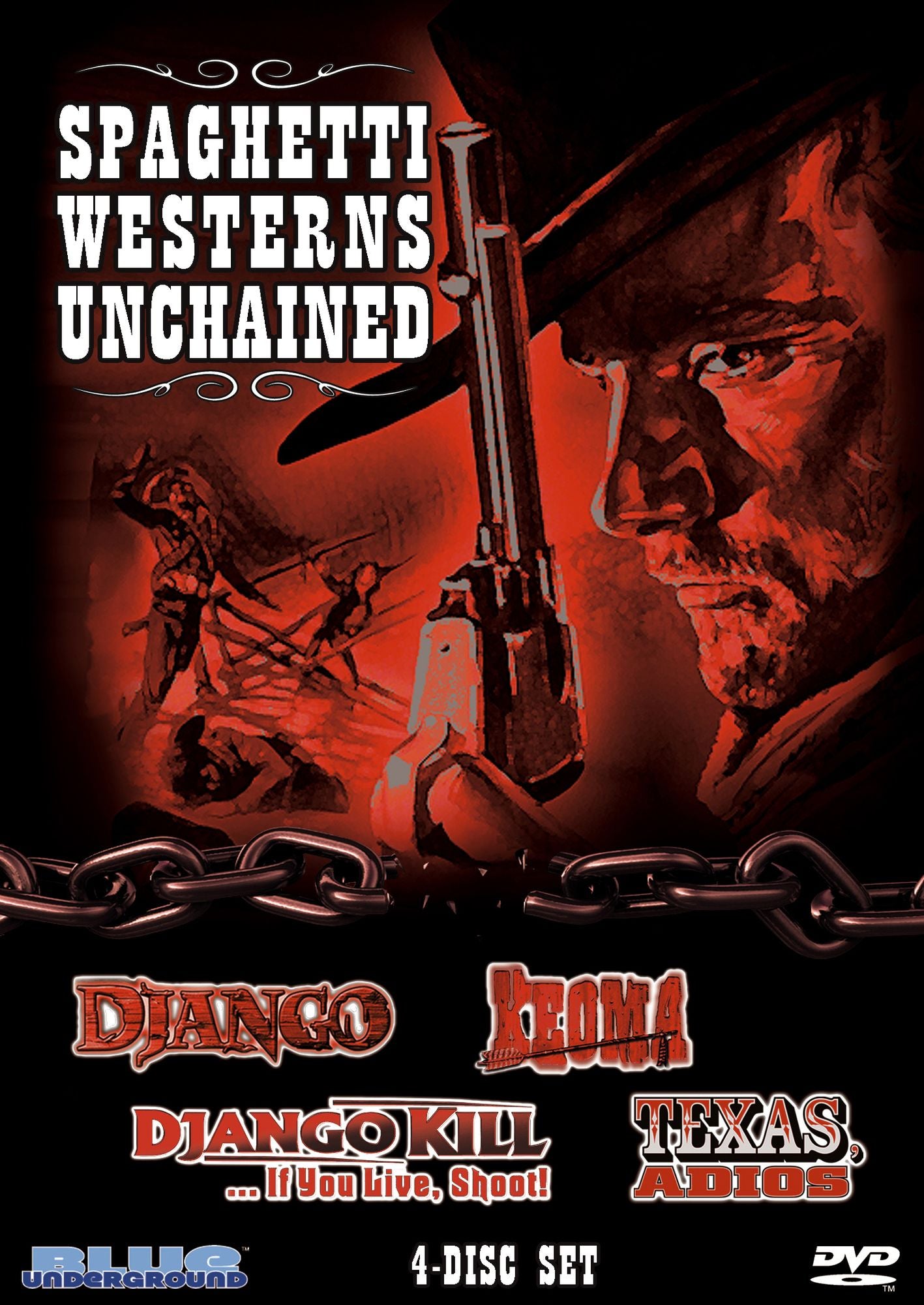 Spaghetti Westerns Unchained [4 Discs]