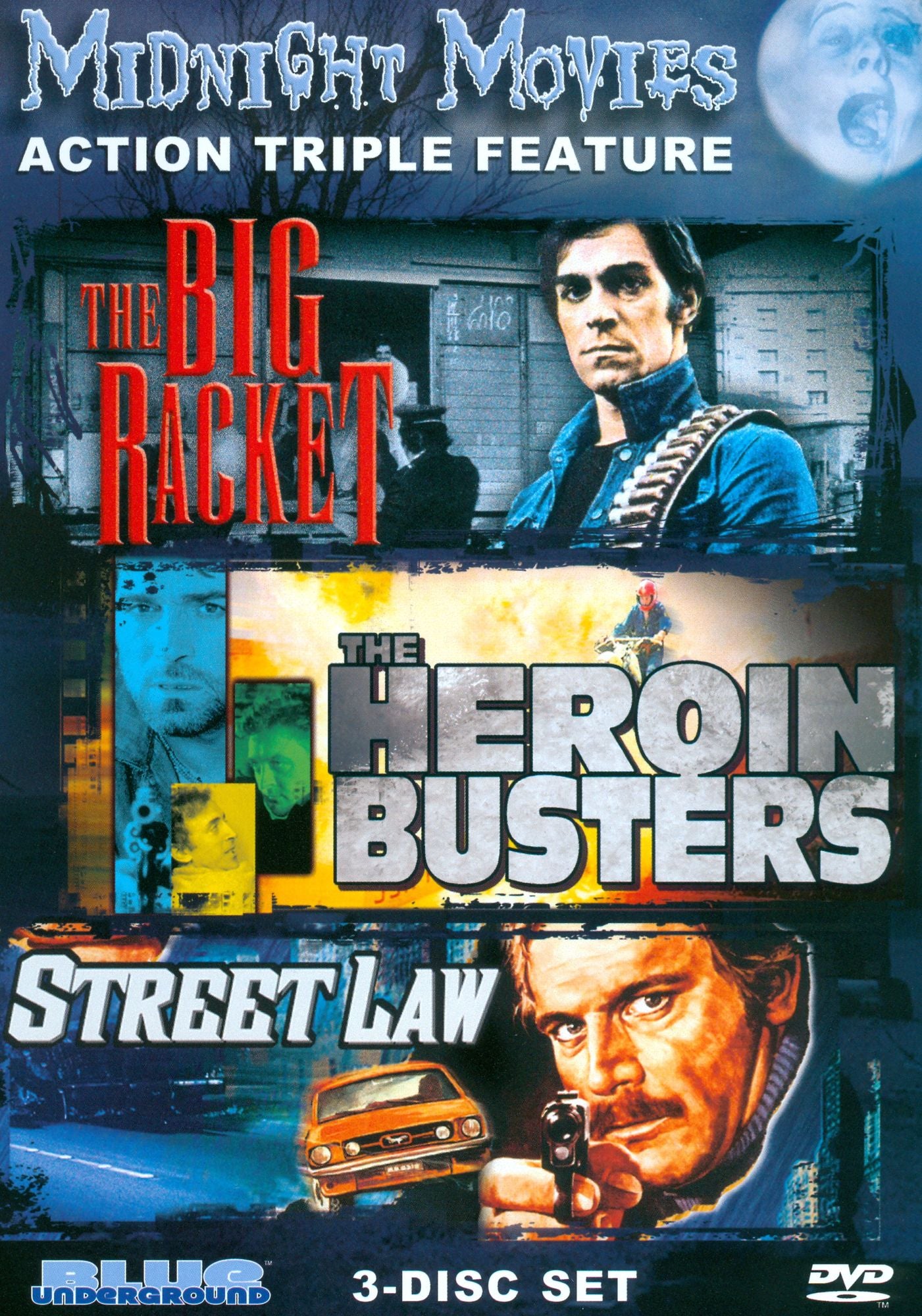 Midnight Movies: Action Triple Feature [3 Discs]