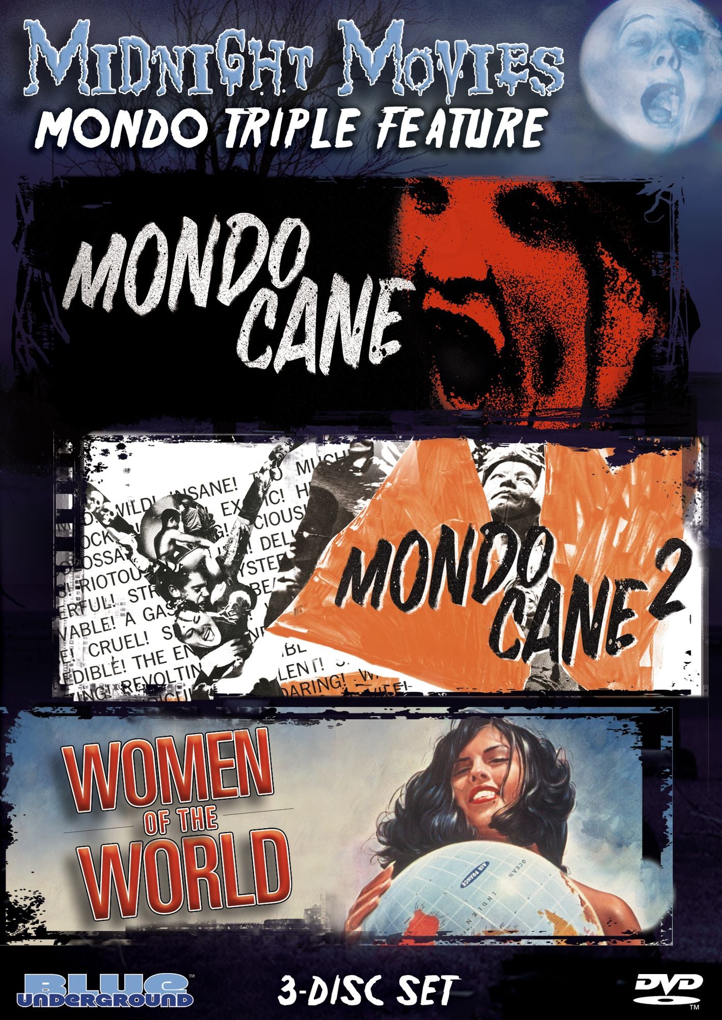 Midnight Movies: Mondo Triple Feature [3 Discs]
