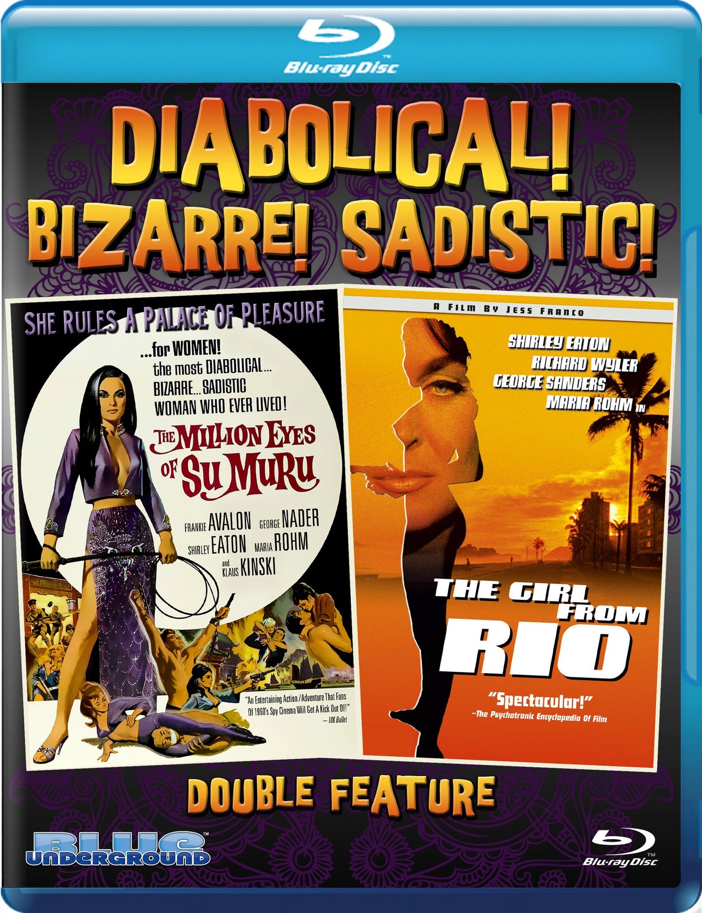 The Million Eyes of Su-Muru/The Girl from Rio [Blu-ray]