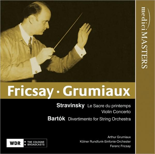 Stravinsky: Le Sacre du printemps; Violin Concerto; Bart?k: Divertimento for String Orchestra