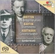 Britten: Frank Bridge Variations; Bartok: Divertimento; Hartmann: Concerto Fun?bre