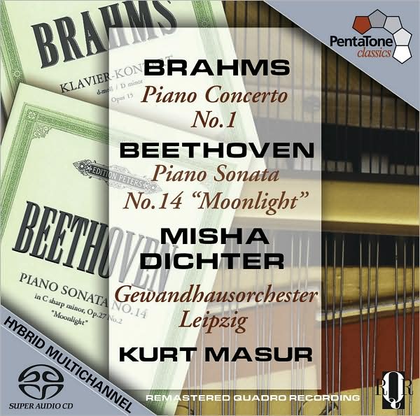 Brahms: Piano Concerto No. 1; Beethoven: Piano Sonata No. 14 'Moonlight'
