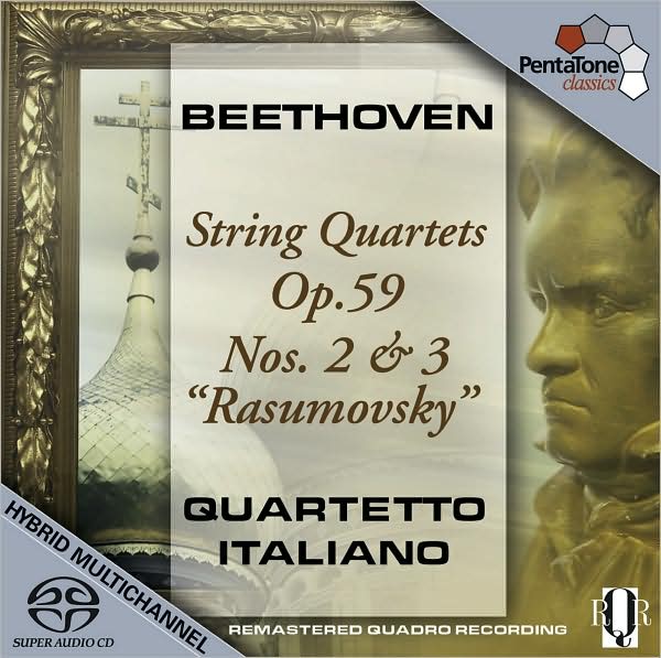 Beethoven: String Quartets Op. 59, Nos. 2 & 3 'Rasumovsky'