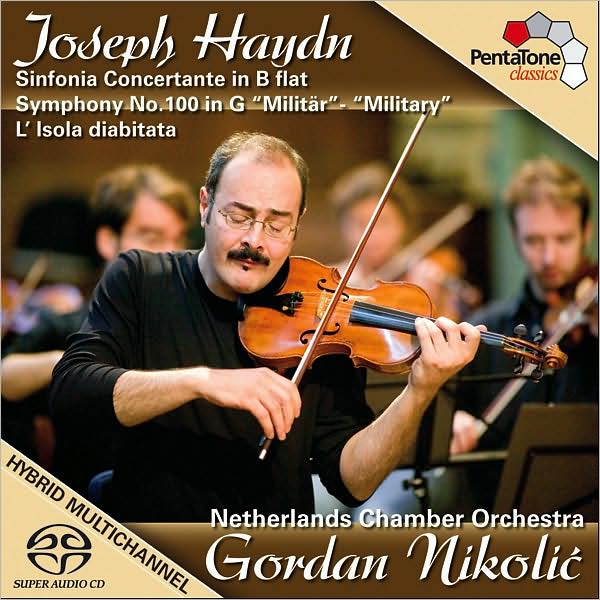 Haydn: Sinfonia Concertante in B flat; Symphony No. 100 "Military"; L'Isola diabitata