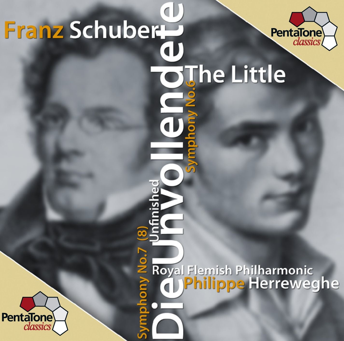 Franz Schubert: Symphonies Nos. 6 The Little & 7 (8) Unfinished