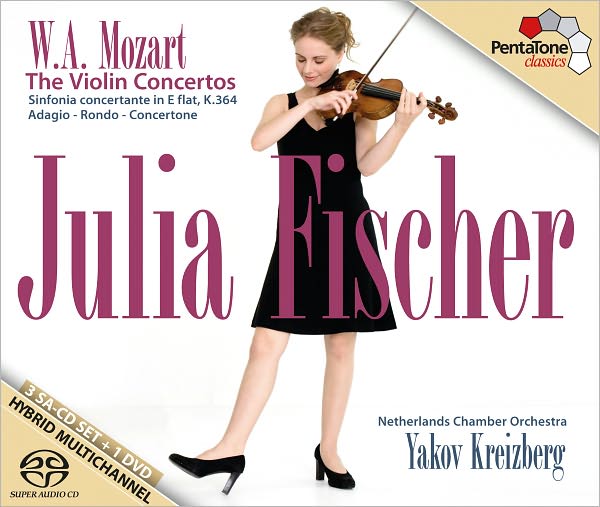 Julia Fischer: W.A. Mozart - The Violin Concertos [SACD/DVD]