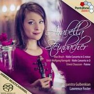 Max Bruch: Violin Concerto In G Minor; Erich Wolfgang Korngold: Violin Concerto In D; Ernest Chausson: Poème