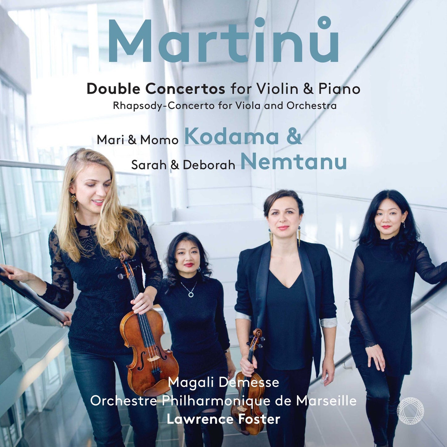 Martinu: Double Concertos for Violin & Piano; Rhapsody-Concerto for Viola and Orchestra