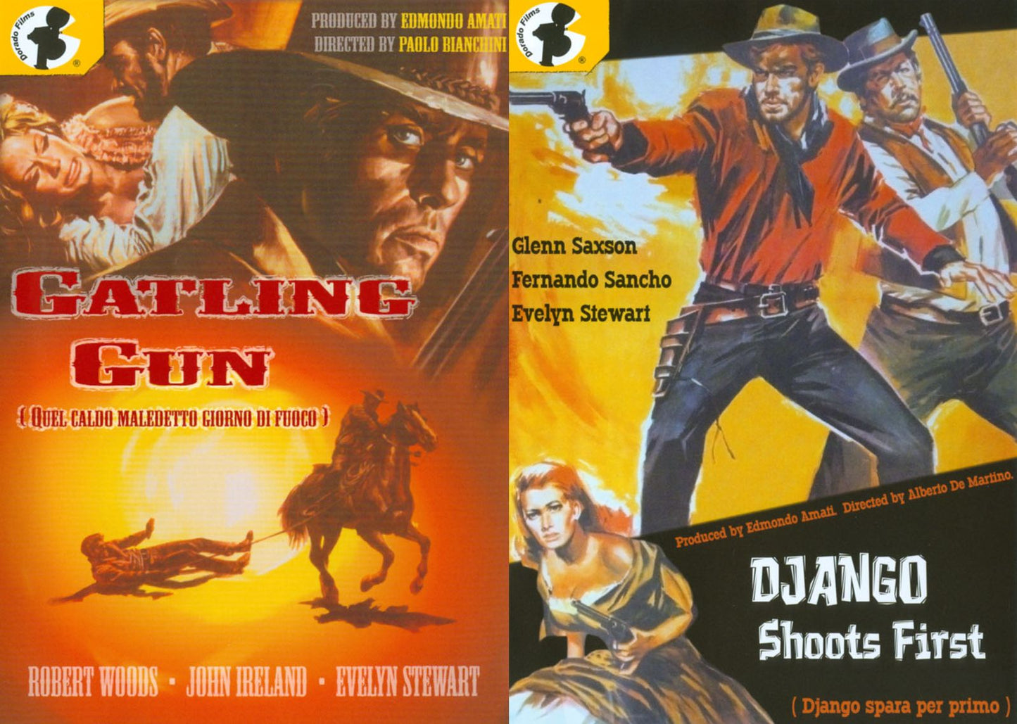 Gatling Gun/Django Shoots First [2 Discs]