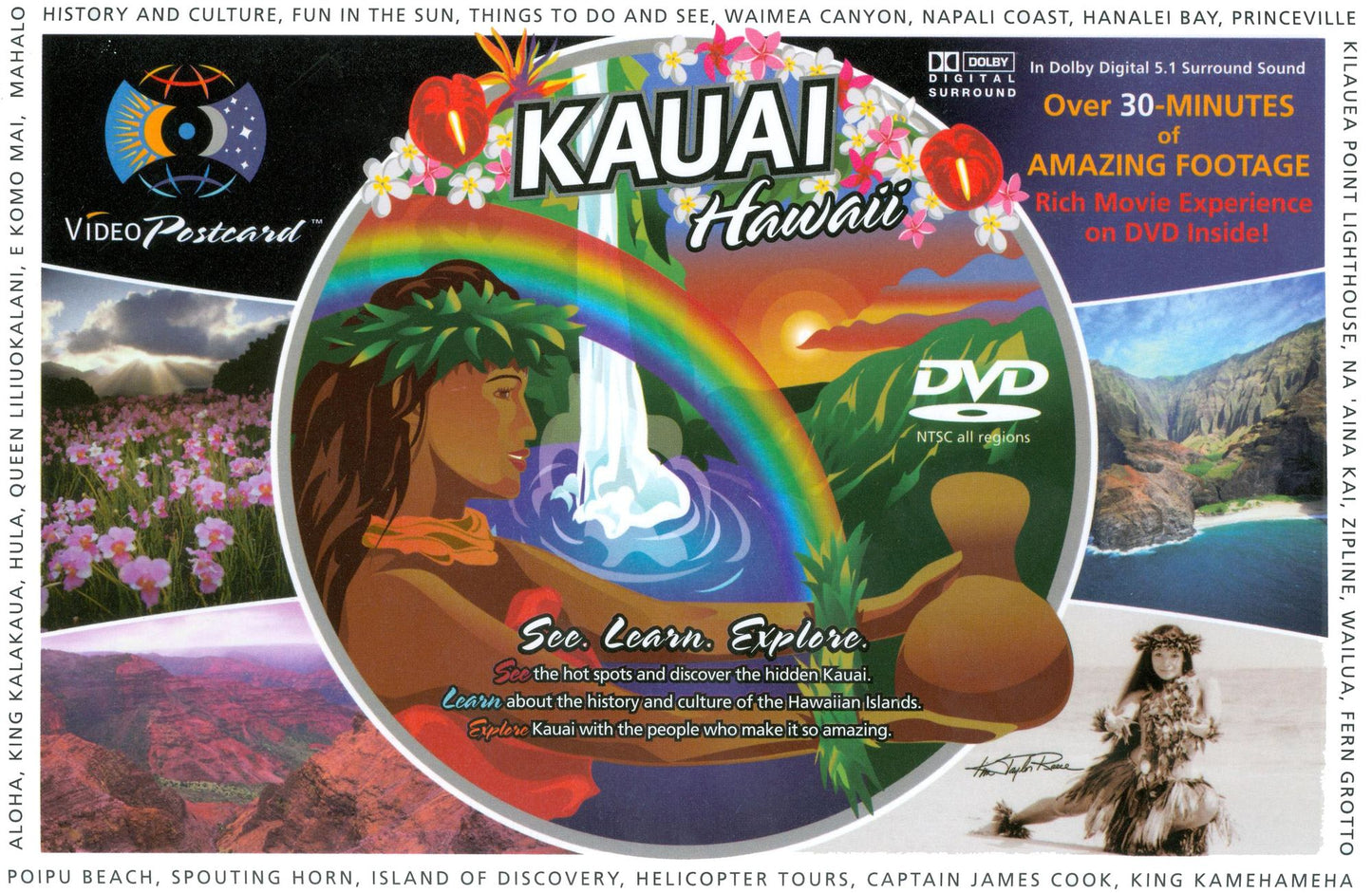 Kauai, Hawaii Video Postcard