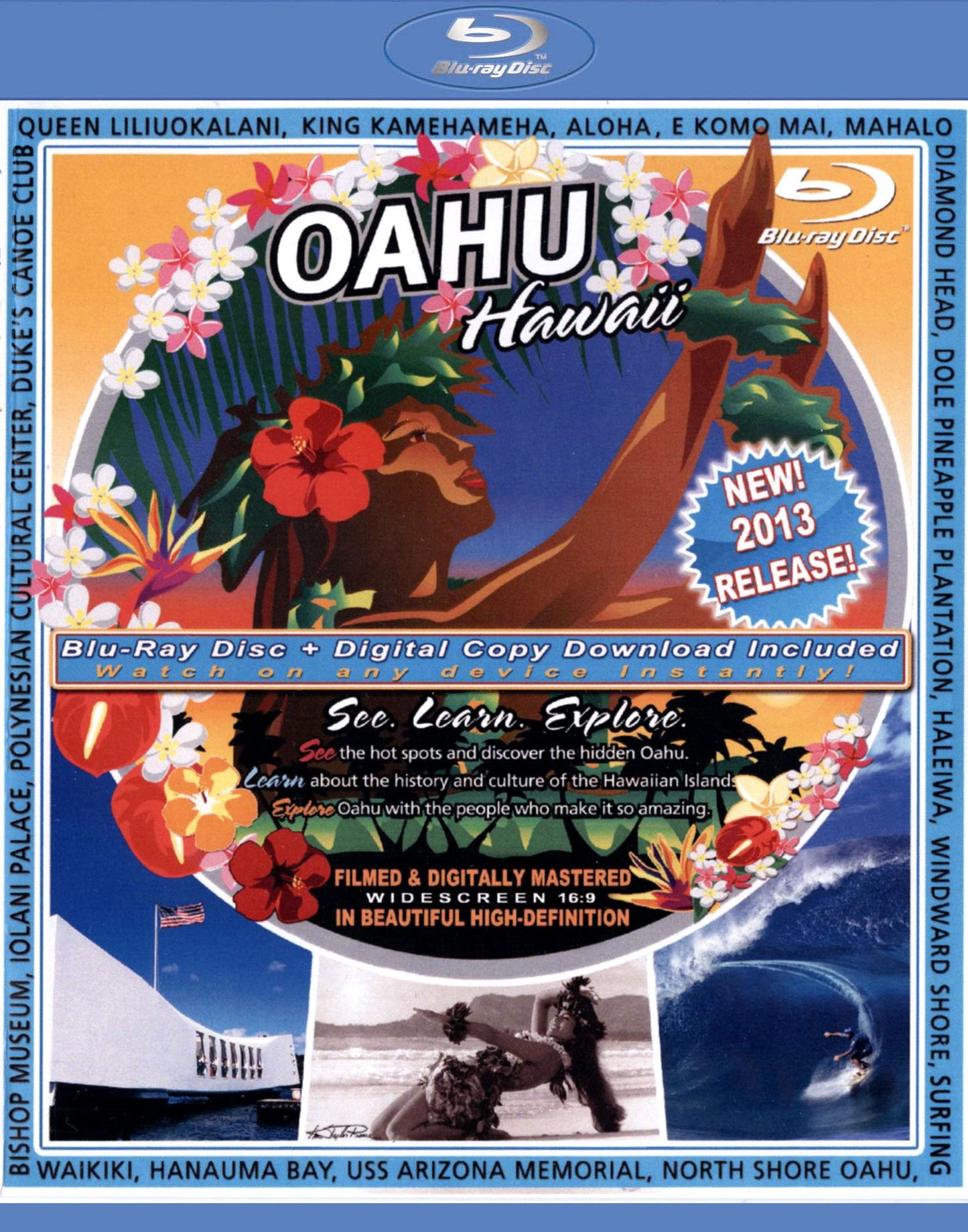 The Video Postcard of Oahu, Hawaii [Blu-ray]