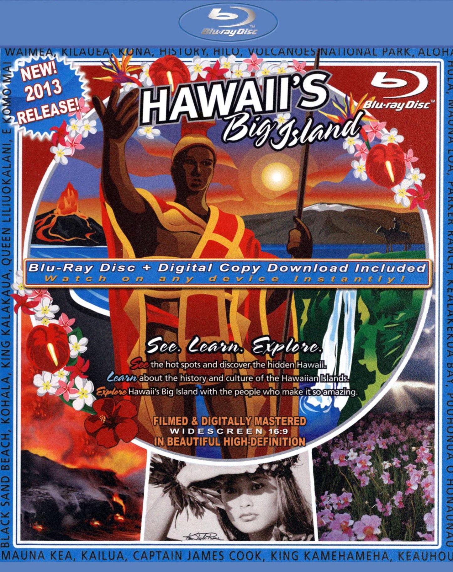 The Video Postcard of Hawaii's Big Island [Blu-ray]