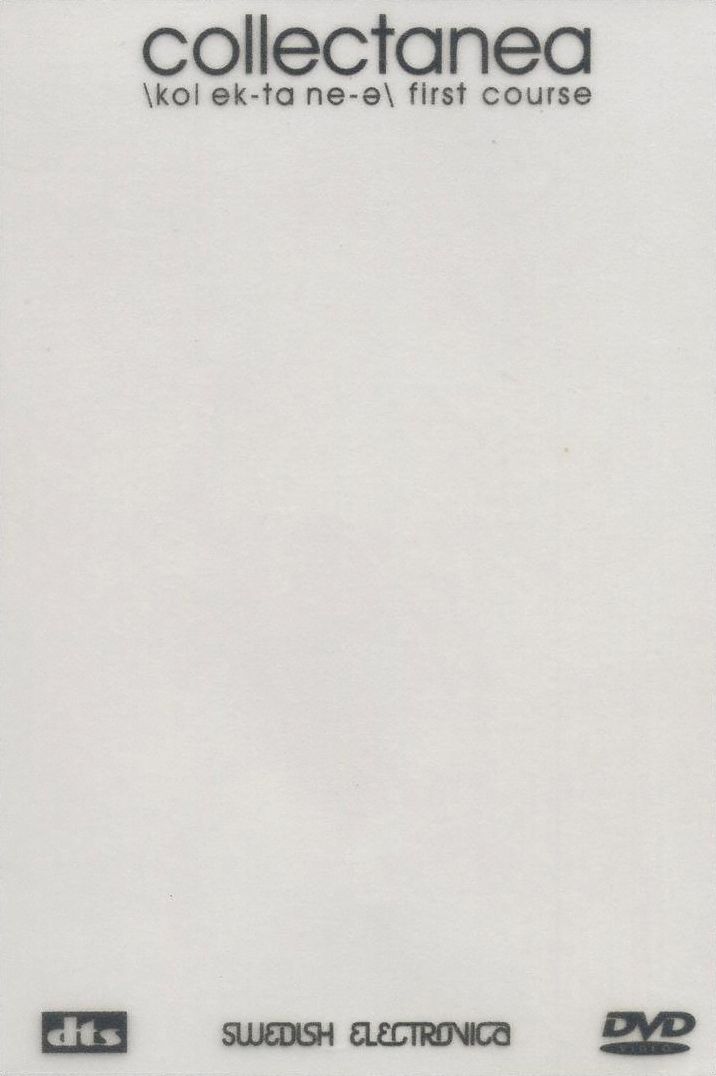 Collectanea: First Course