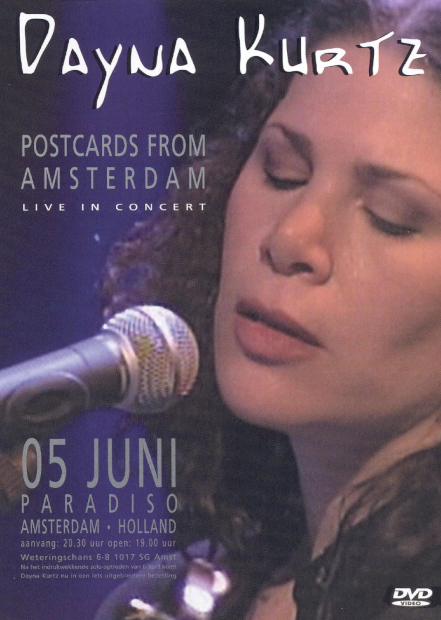 Dayna Kurtz: Postcards From Amsterdam - Live in Concert
