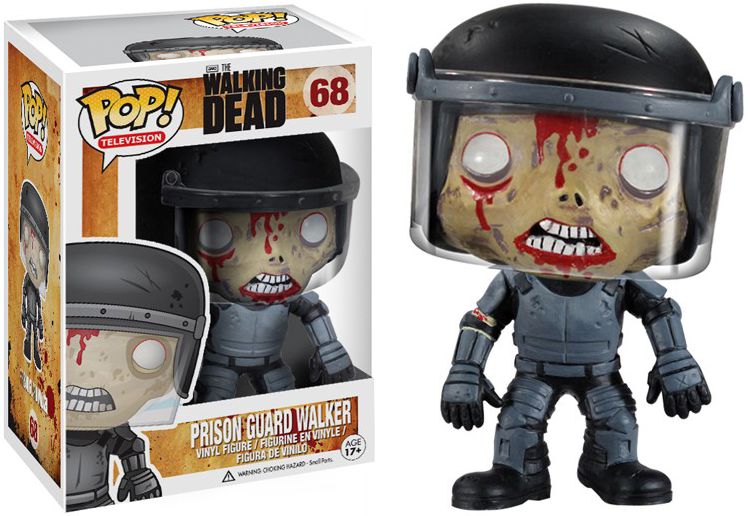 POP Television (Vinyl): Walking Dead Prison Guard Zombie