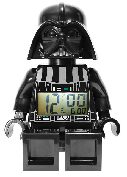 LEGO Star Wars Darth Vader minifigure clock Change