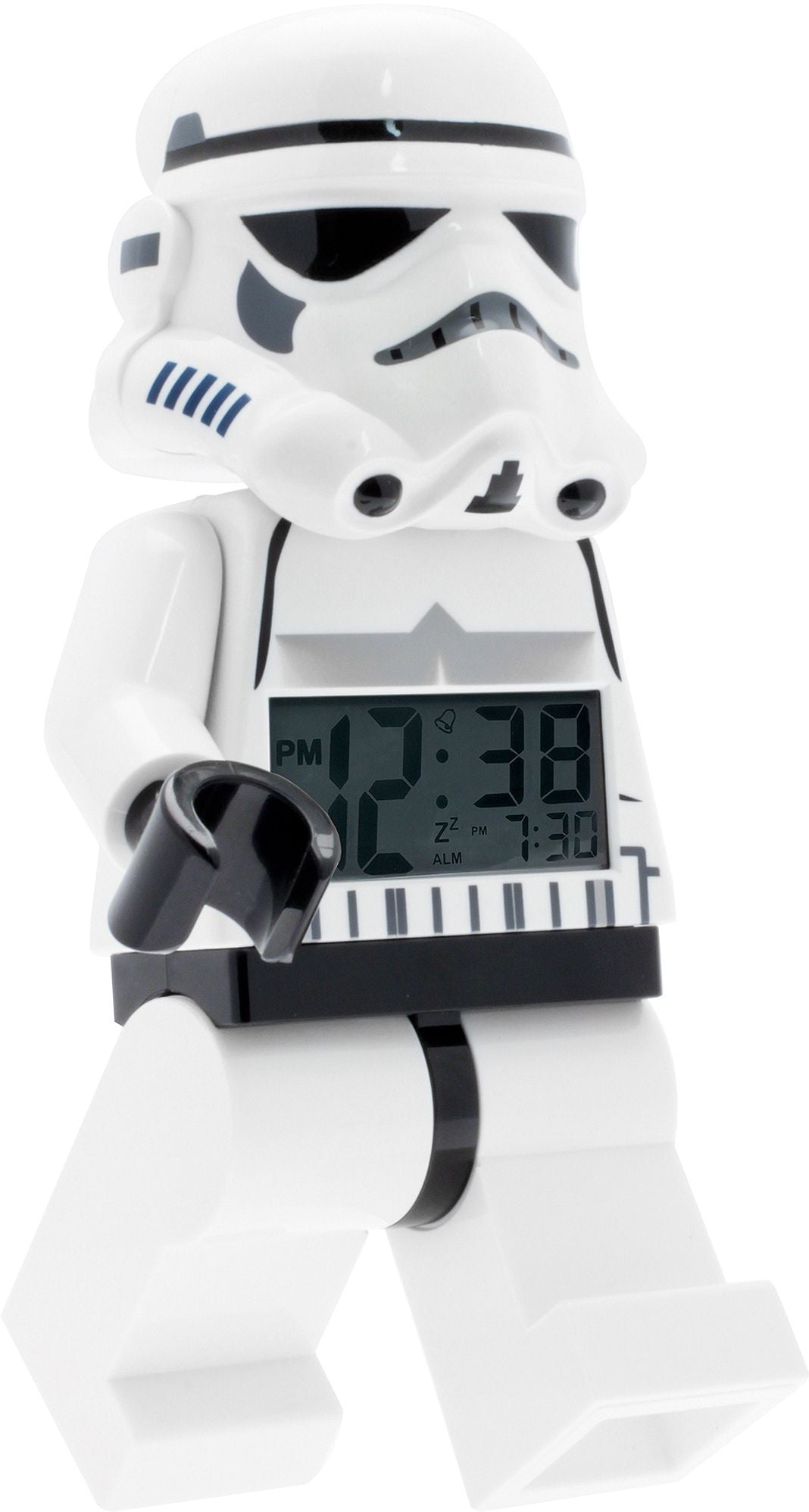 LEGO Star Wars Storm Trooper minifigure clock
