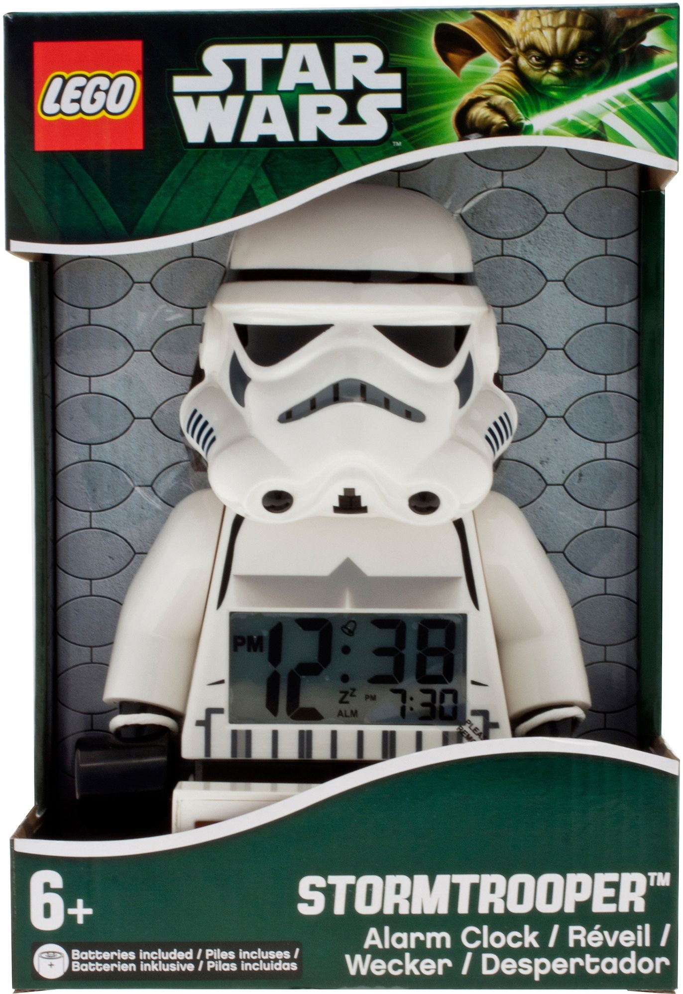 LEGO Star Wars Storm Trooper minifigure clock