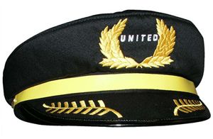 Daron Worldwide Trading HT004 United Airlines Pilot Hat