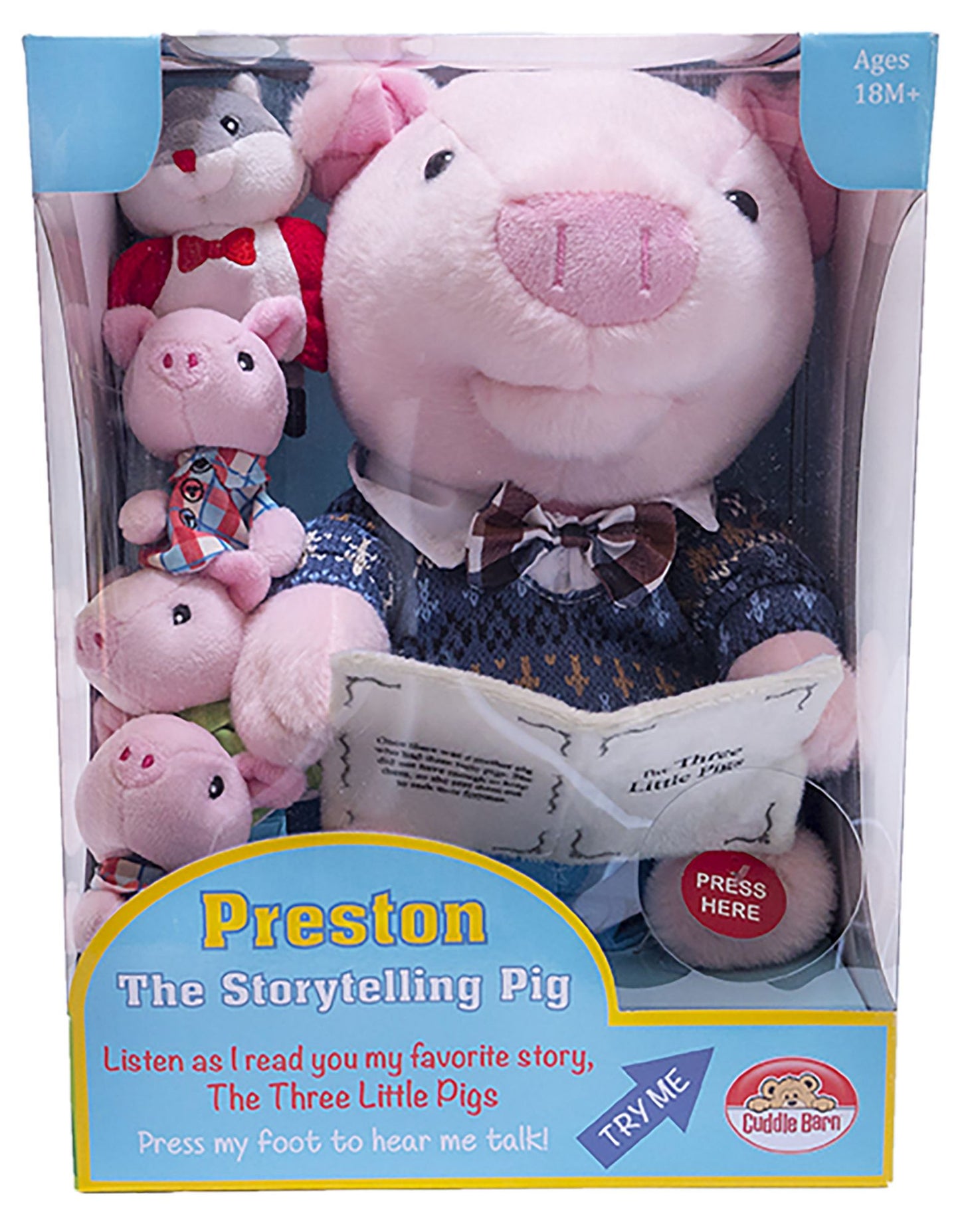 Preston the Storytelling Pig