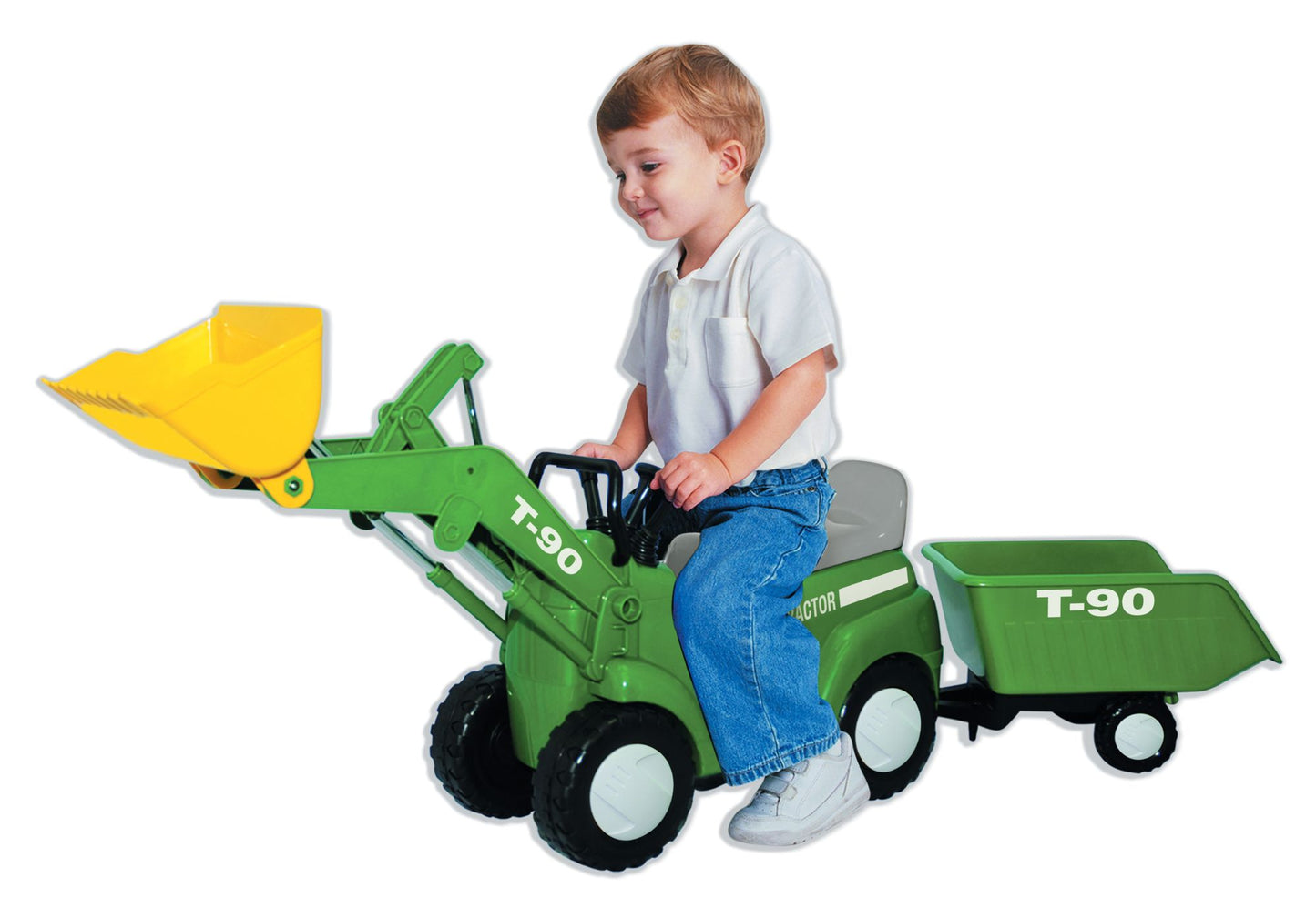 Skyteam Technology Farm Tractor with Big Scoop and Trailer- Ride-On
