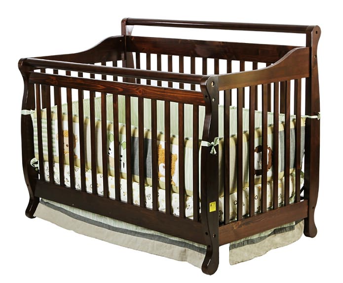 Liberty 4-in-1 Convertible Crib in Espresso