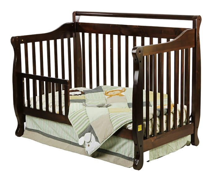 Liberty 4-in-1 Convertible Crib in Espresso