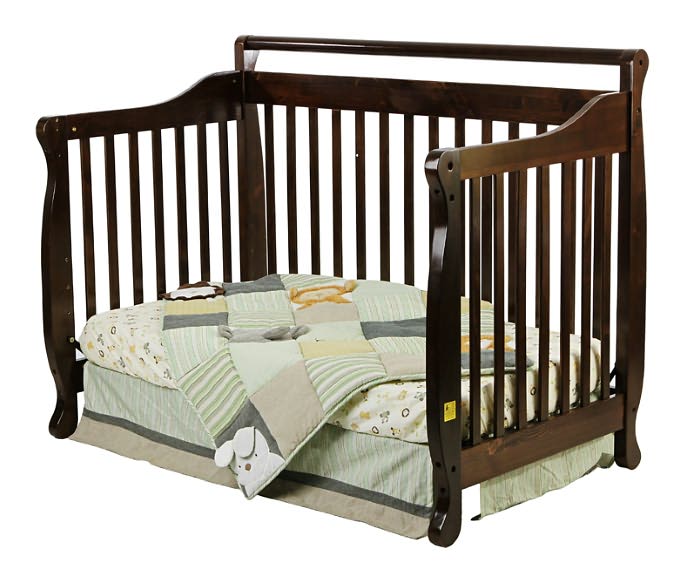 Liberty 4-in-1 Convertible Crib in Espresso